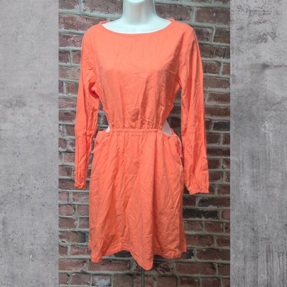 Women's UNIVERSAL THREAD Long Balloon Sleeves Mini A-Line Dress Small - Picture 1 of 7